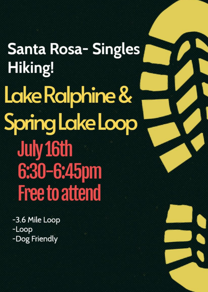 Santa Rosa Singles Hiking: Lake Ralphine & Spring Lake