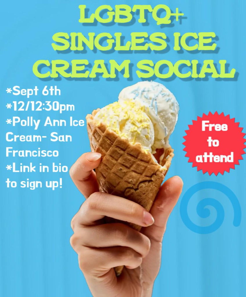 San Francisco LGBTQ+ Singles Ice Cream Social